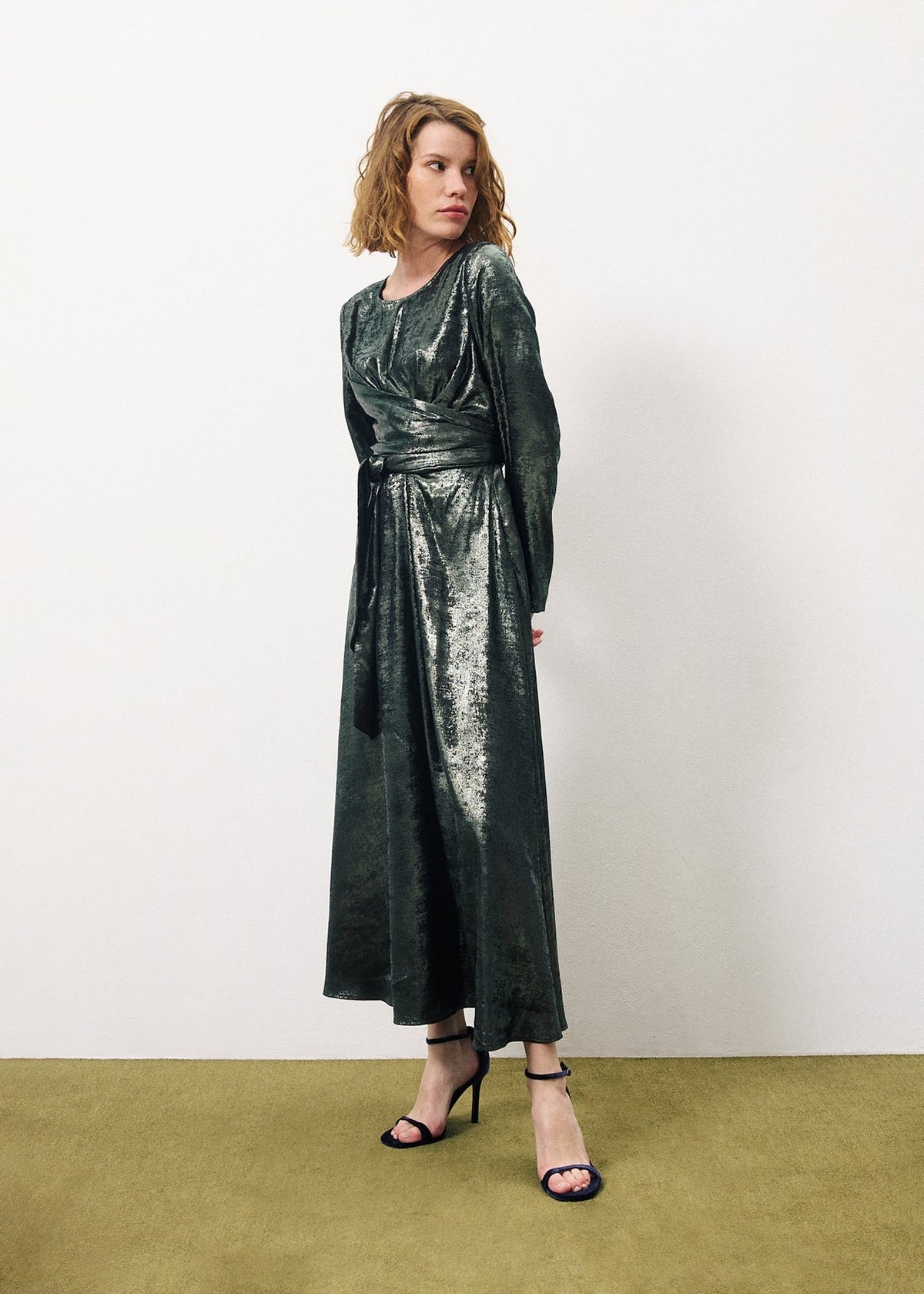 Robe Clarina - Vert Foret