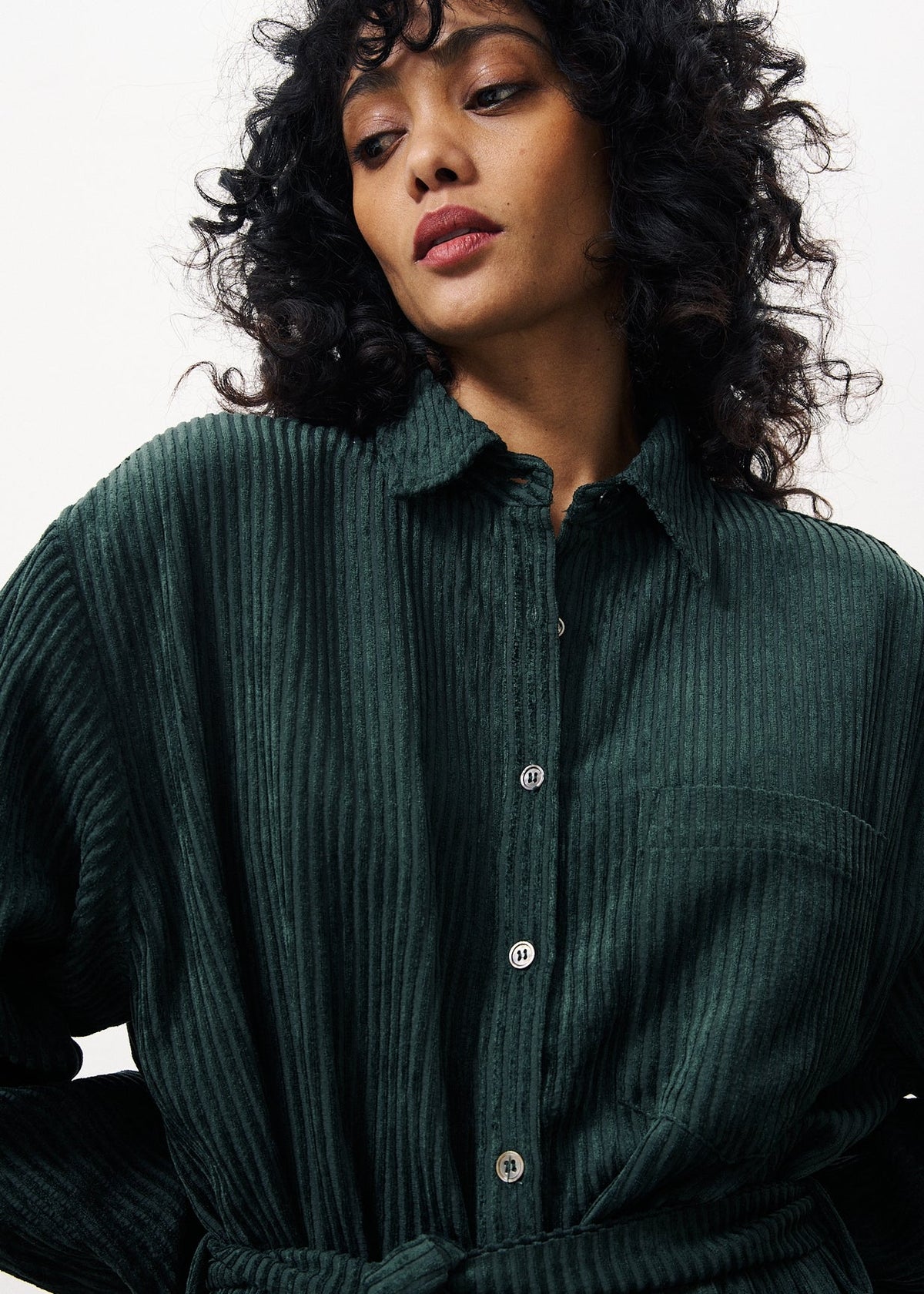 Robe Cloris - Vert Foret