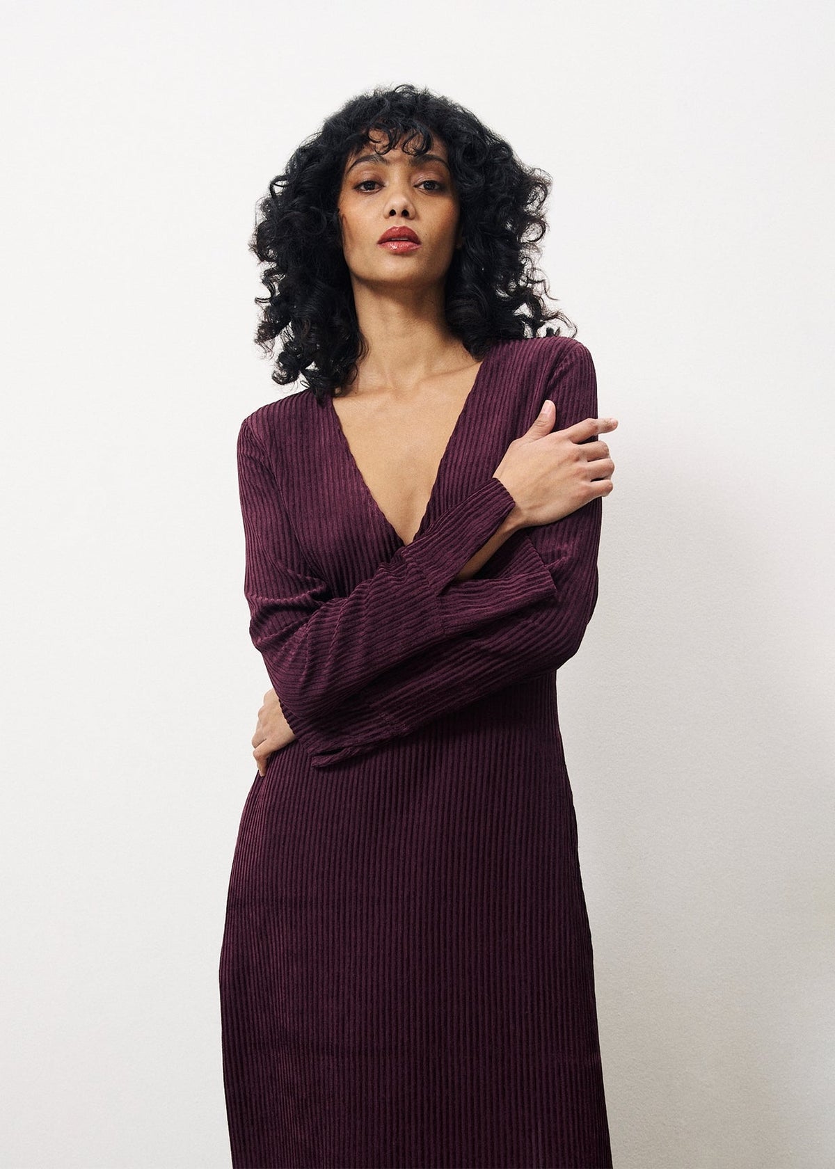 Robe Lisna - Bordeaux