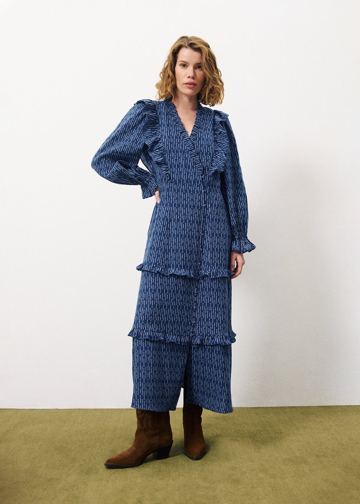 Robe Nais - Bleu Electrique