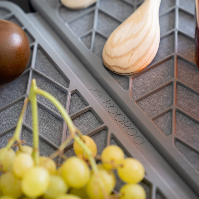 Double Égouttoir En Pierre De Diatomite - 2 Coloris