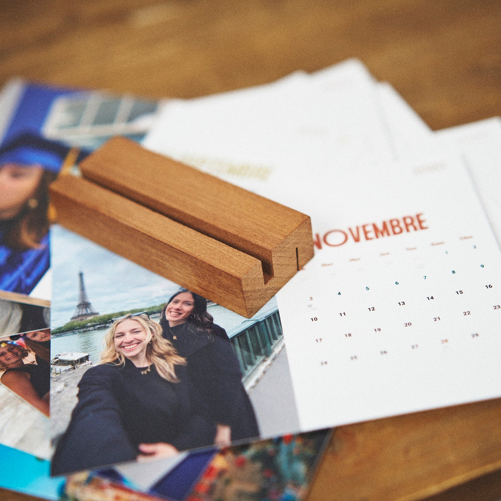 Wooden Stand Calendar