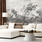 Fontainebleau Fresco - Grisaille