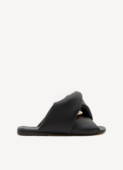 J W Anderson - Mules Twist - Black - Femme