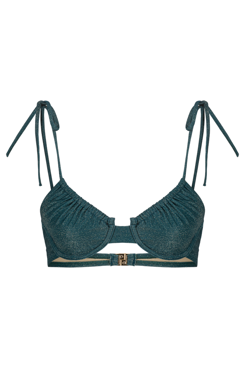 Le Formidable - Lurex Vert - Haut Balconnet