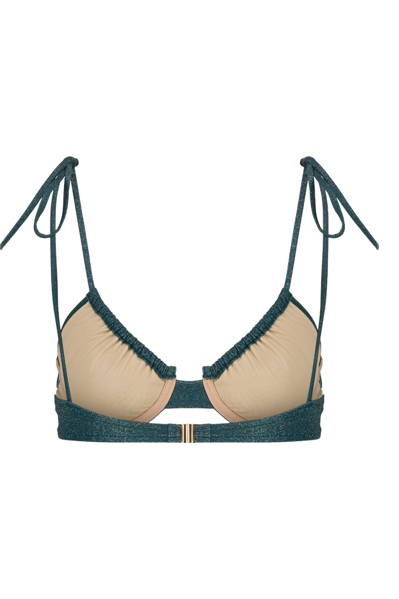 Le Formidable - Lurex Vert - Haut Balconnet