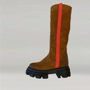 Bottes Ann Tuil Foster - Nubuck Camel Cigare