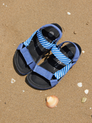 Sakura Pixel Navy Sandals
