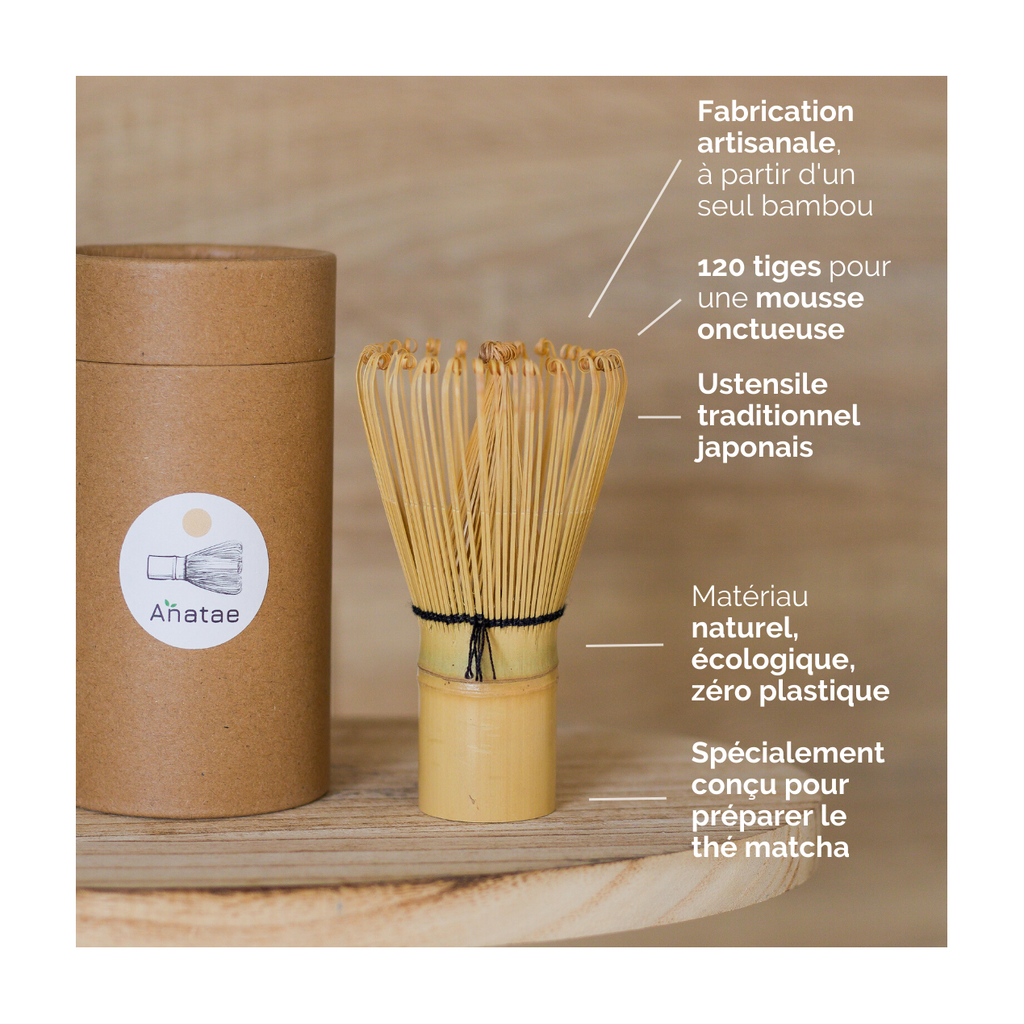 Fouet Matcha En Bambou - Chasen Japonais
