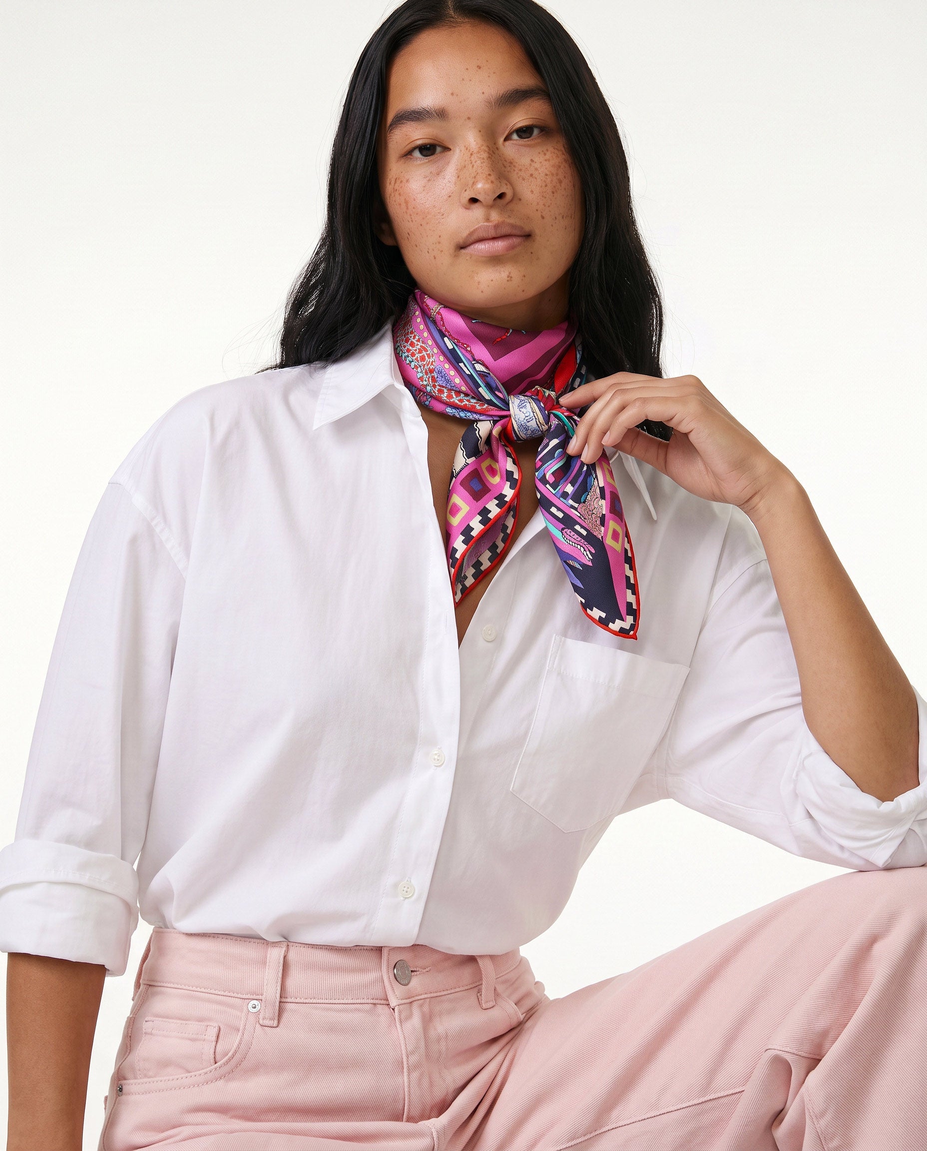 Pañuelo Dior Multicolor Oriente