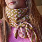 Foulard Indien - Awisha Absynthe