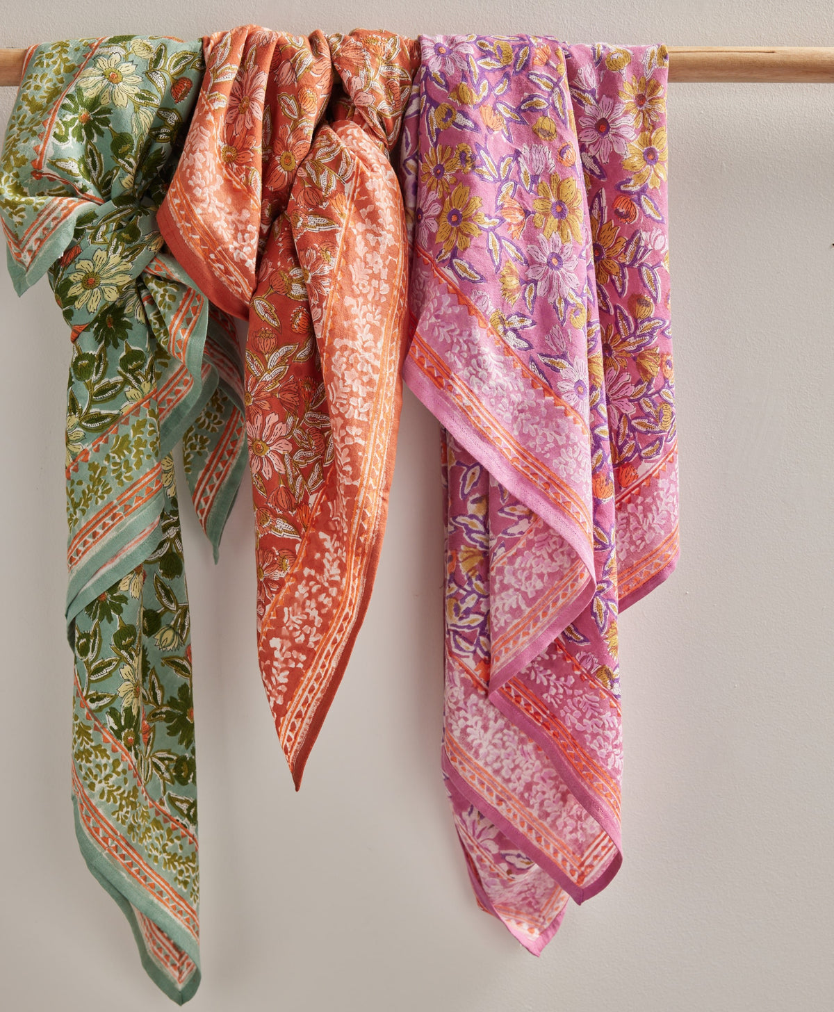 Foulard Indien - Meera Orchidée