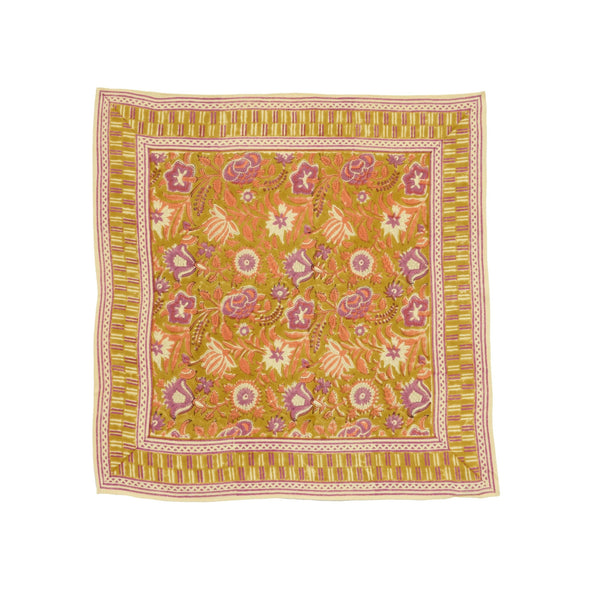 Indian Scarf - Nehru Kiwi
