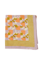 Foulard Indiano - Love Mon Coeur Mauve