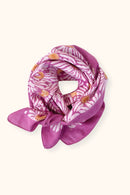 Foulard Lalavida "Marguerite" - Fuchsia