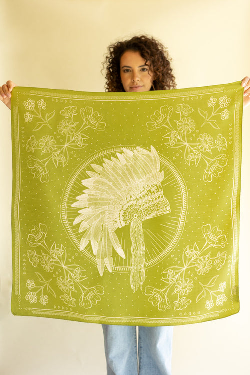 Foulard Palika "Iroquois" - Nénuphar