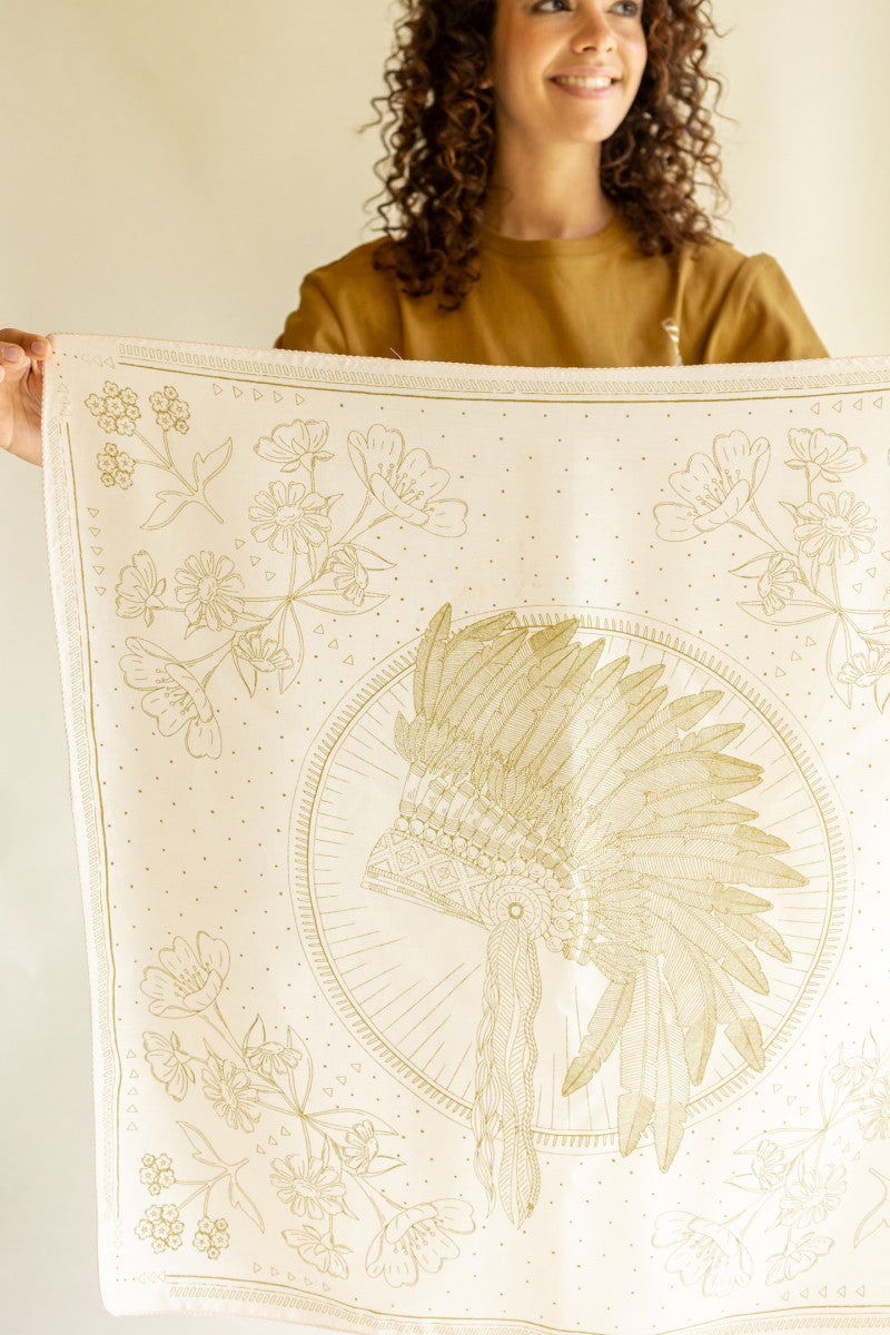 Foulard Palika "Iroquois" - Marguerite