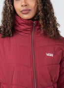 Vans - Blouson Foundry Puffer - Pomegranate - Femme