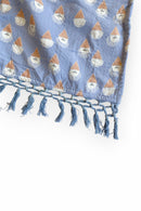 Fouta Kota "Sorbet" - Denim