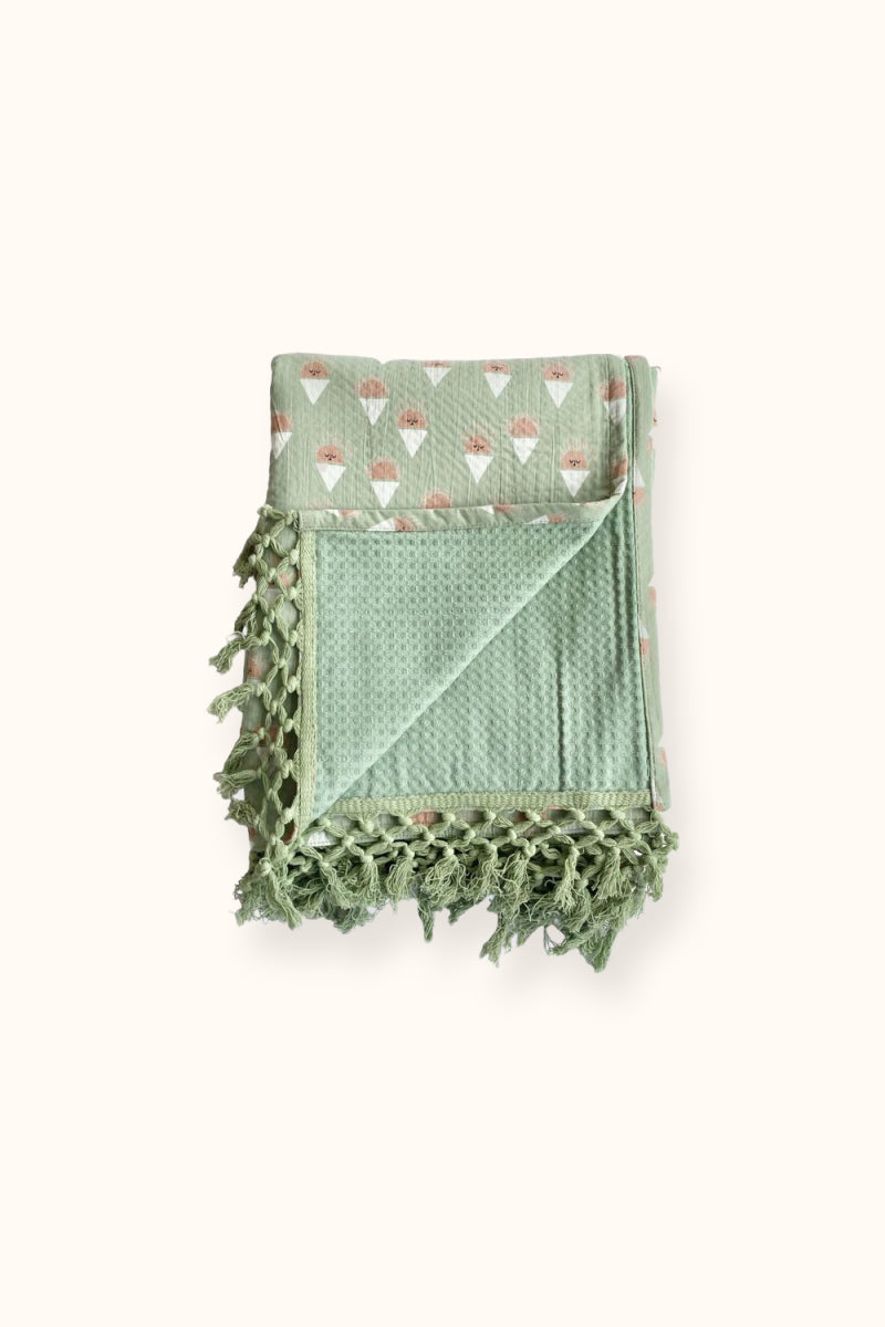 Fouta Kota "Sorbet" - Pistache