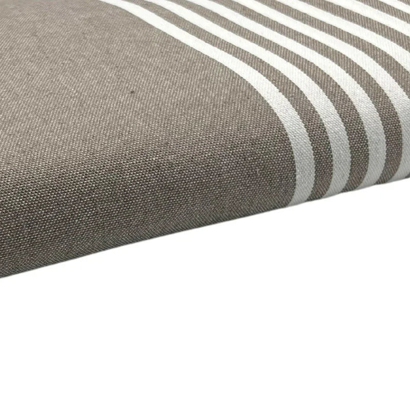 Fouta XXL Arthur Taupe - 200 x 300 cm | Large Beach Towel | Sofa Throw