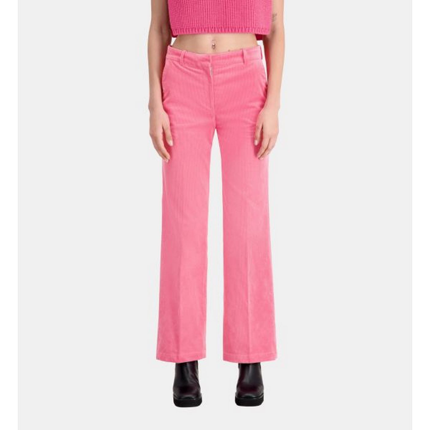 The Kooples - Corduroy Trousers - Pink - Women