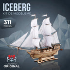 Puzzle 3D Iceberg – Madera