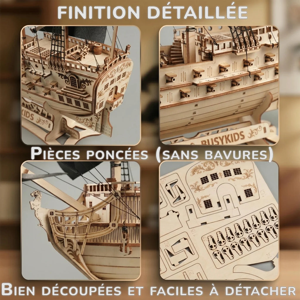 Puzzle 3D Le Virement de Mer – Madera