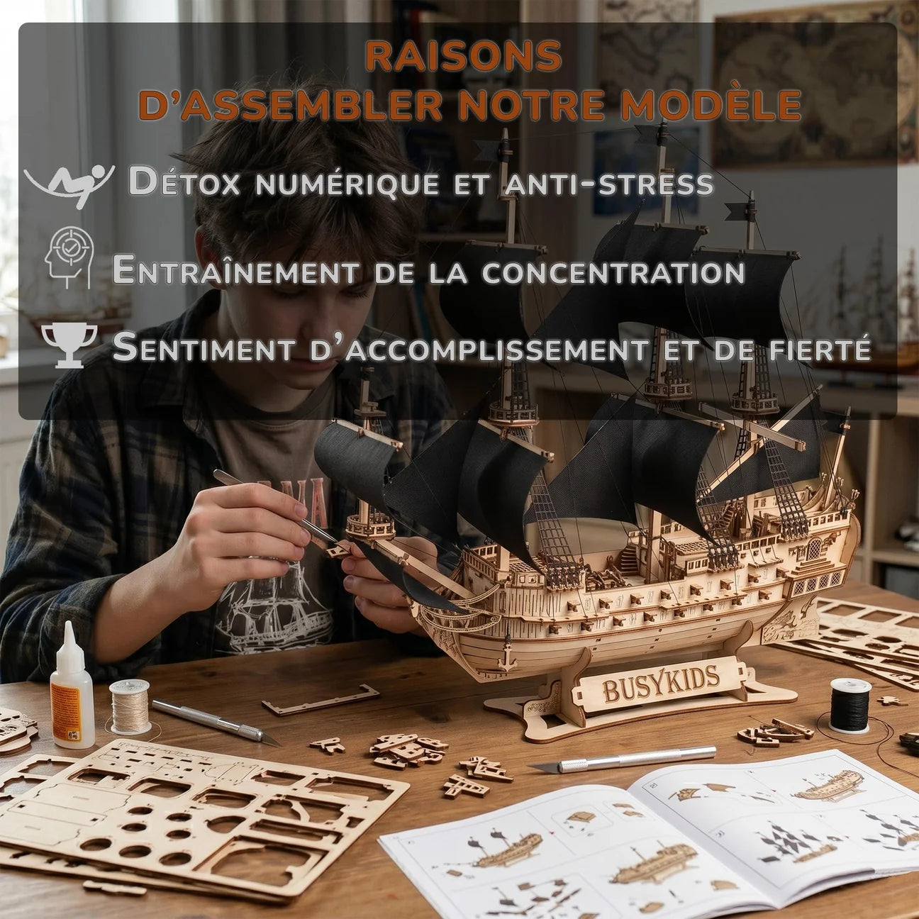Puzzle 3D Le Virement de Mer – Madera