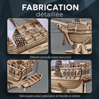 Puzzle 3D Iceberg – Madera