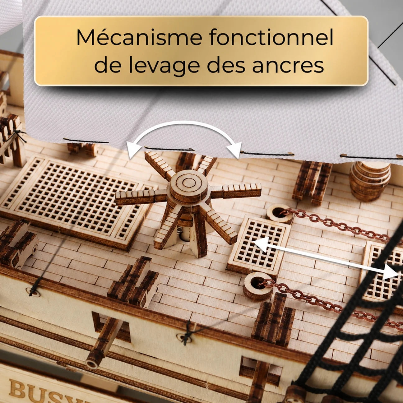 Puzzle 3D Iceberg – Madera