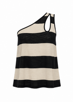 Francesca One-Shoulder Wool Top