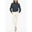 Pantalon Frayed-Hem Light Wash Jeans 22,5Cm