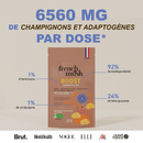 French Mush compléments alimentaires à base d'extraits de champignons médicinaux biologiques fabriqués en France Boisson Boost Bio · Chicorée V2 - -