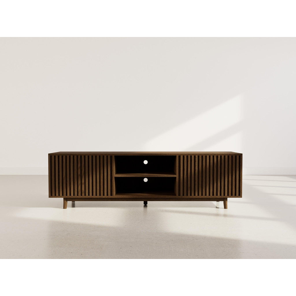 Freya - Mueble de TV - 180 cm - Marrón