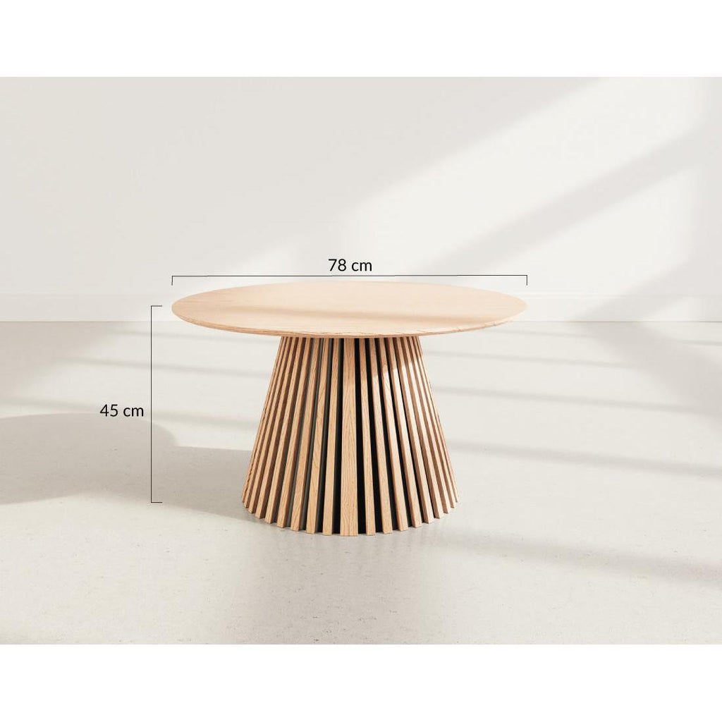 Freya - Mesa De Centro - 78 Cm - Marrón