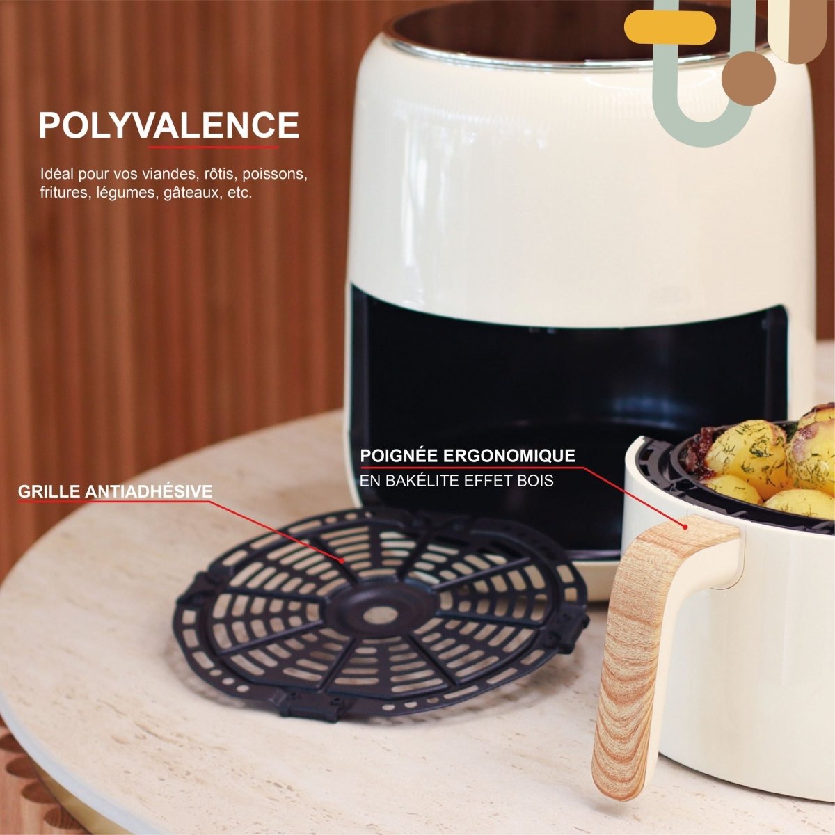 Colorama - Airfryer - 4,5 l