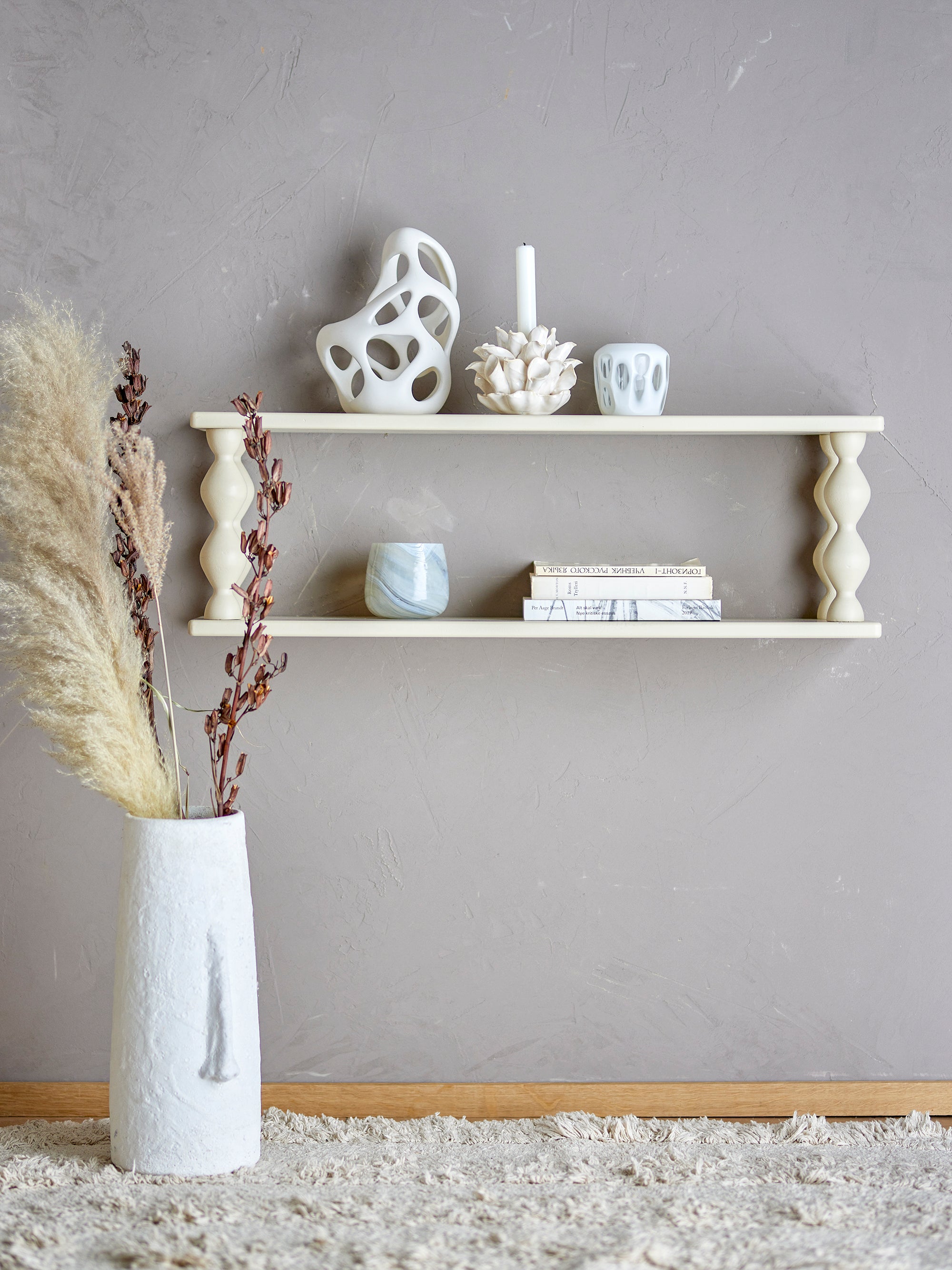 Salino - Shelf - White - MDF