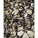Long Printed Dress With Buttons - Women