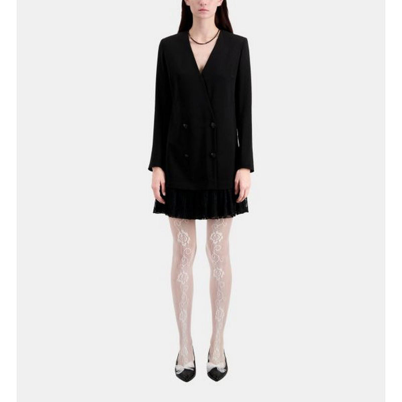Vestido skater - Negro - Mujer
