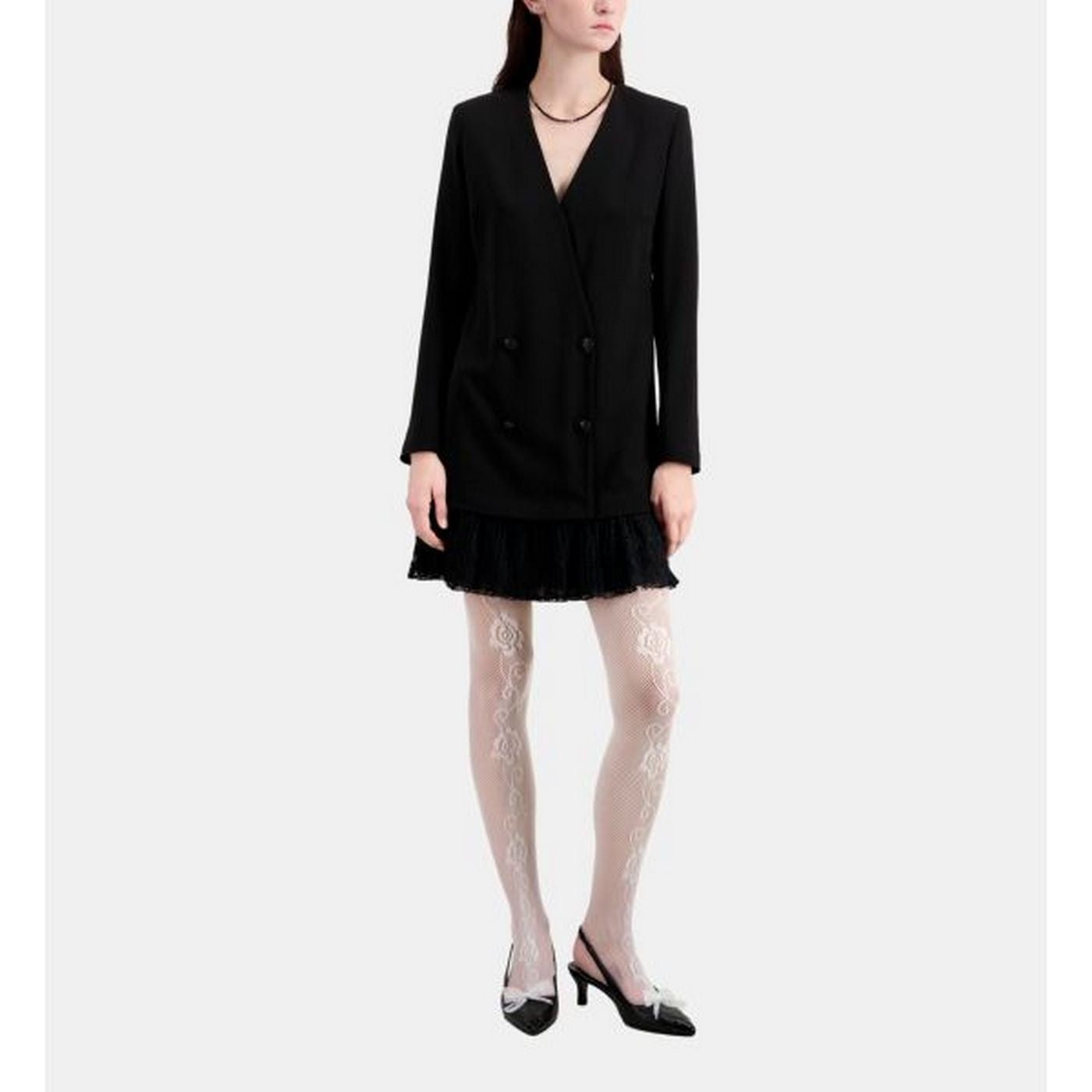 Skater Dress - Black - Women