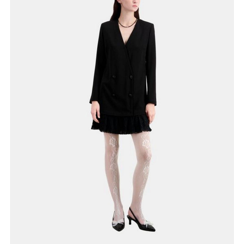 Vestido skater - Negro - Mujer