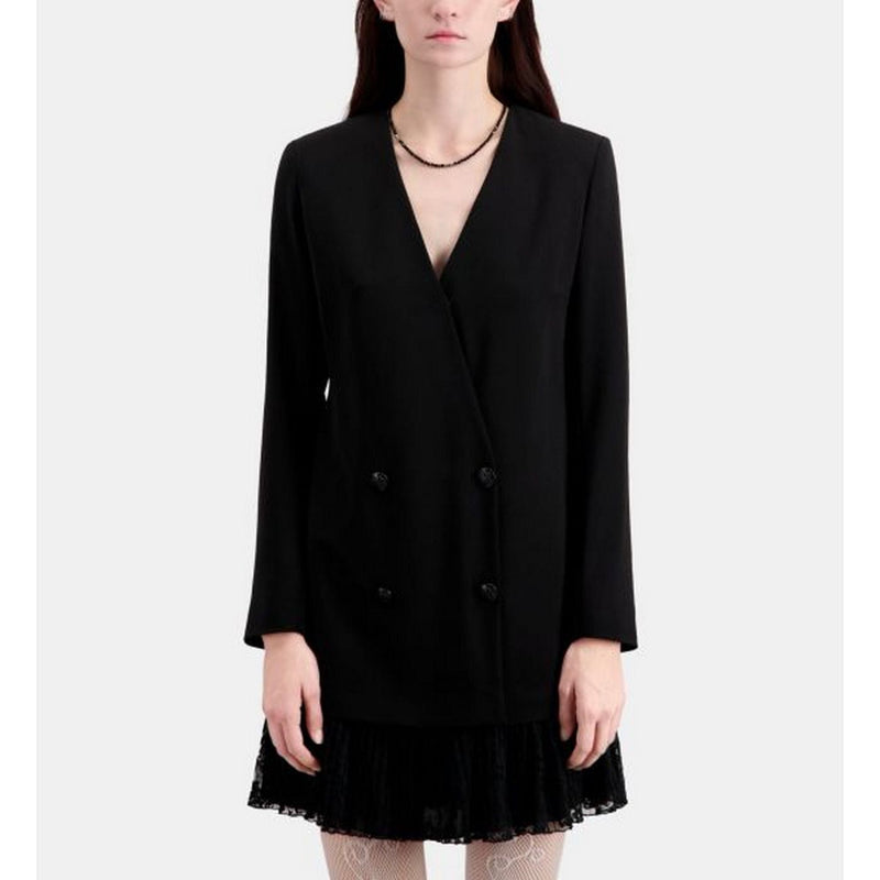 Vestido skater - Negro - Mujer