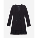 Vestido skater - Negro - Mujer
