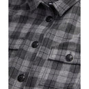 Vestido camisero de lana - Gris - Mujer