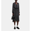 The Kooples - Vestido camisero - Negro - Mujer
