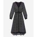 The Kooples - Vestido camisero - Negro - Mujer