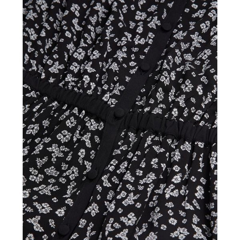 The Kooples - Vestido camisero - Negro - Mujer