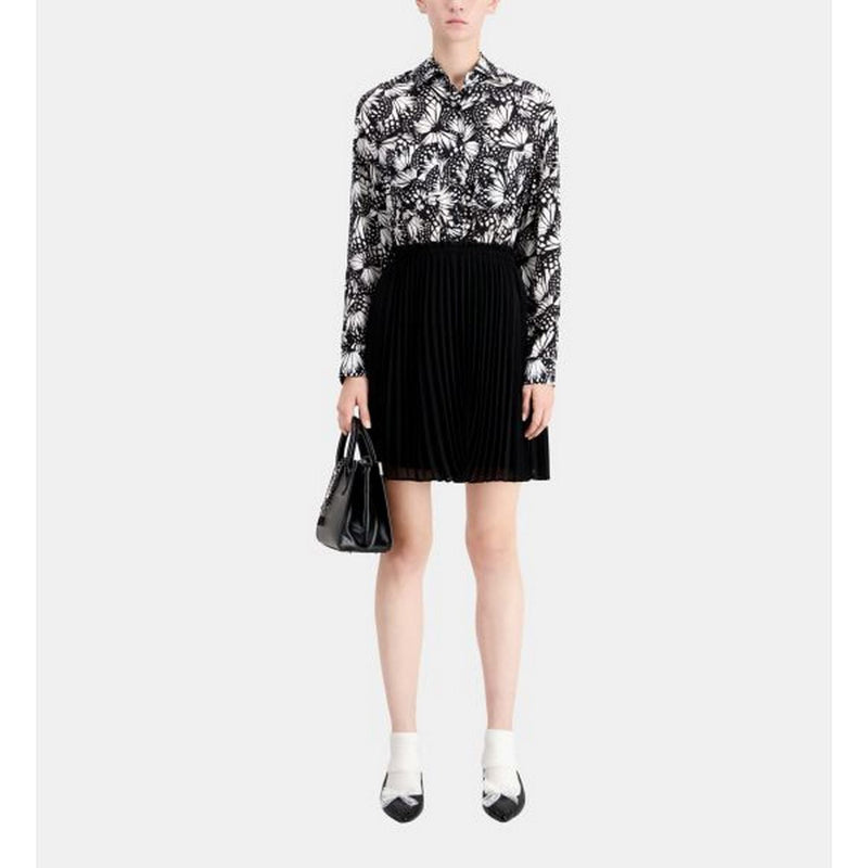 Robe Trompe-L’Œil – Noir - Femme