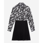The Kooples - Robe Trompe-L’Œil – Noir - Femme